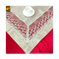 lace square linen look table cloth_tablecloth